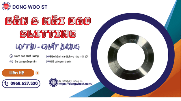 Bán và mài dao slitting