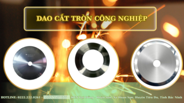 Dao cắt tròn công nghiệp