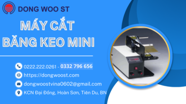Máy cắt băng keo mini Dongwoost